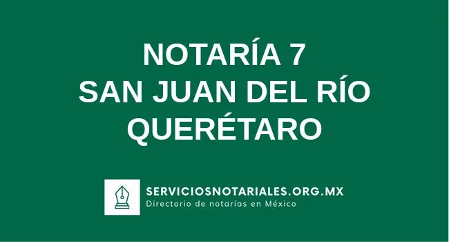 Notaría 7 de