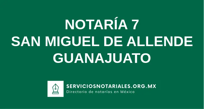Notaría 7 de