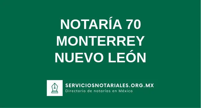 Notaría 70 de