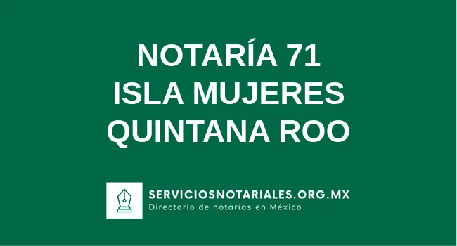 Notaría 71 de 