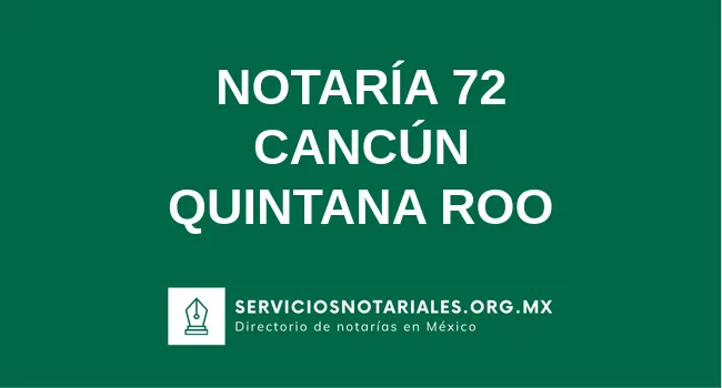 Notaría 72 de