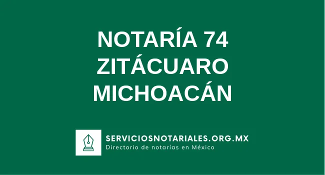Notaría 74 de