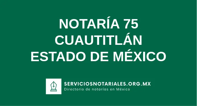 Notaría 75 de 
