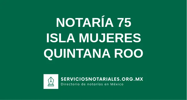 Notaría 75 de 