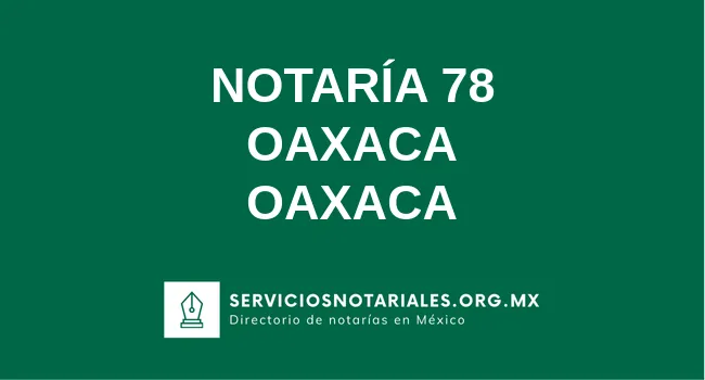 Notaría 78 de 