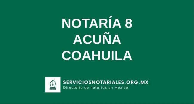 Notaría 8 de Sinaloa de Leyva Sinaloa