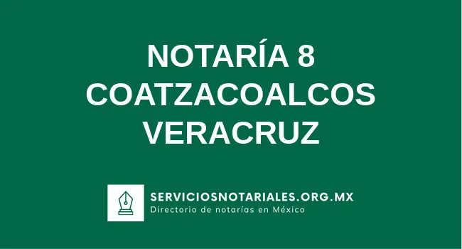 Notaría 8 de localidades(localidad) localidades(estado)