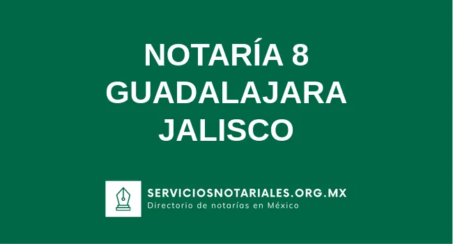 Notaría 8 de localidades(localidad) localidades(estado)