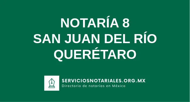 Notaría 8 de 