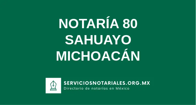 Notaría 80 de 