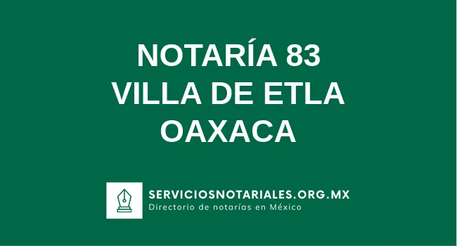 Notaría 83 de