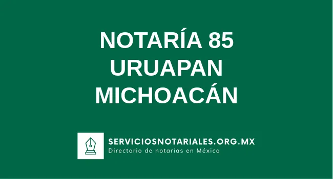 Notaría 85 de