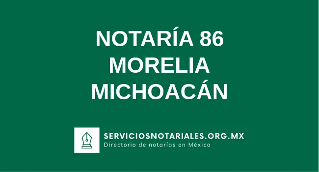 Notaría 86 de 