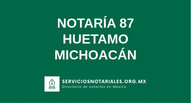 Notaría 87 de 
