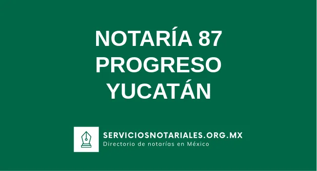 Notaría 87 de