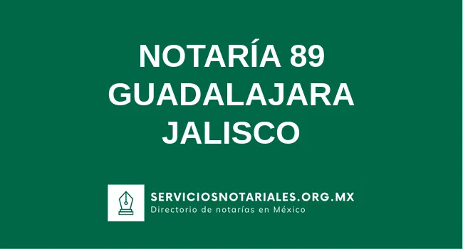 Notaría 89 de localidades(localidad) localidades(estado)