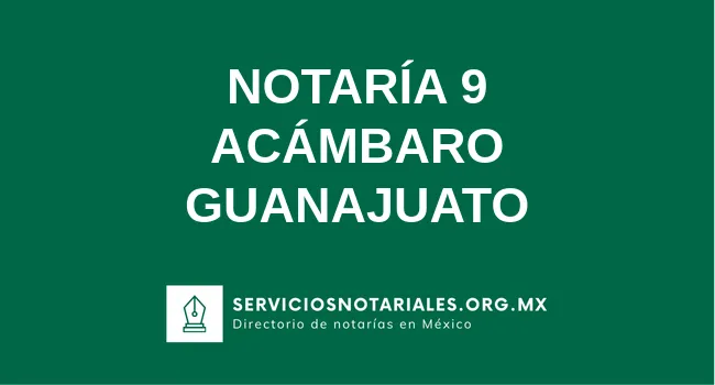 Notaría 9 de