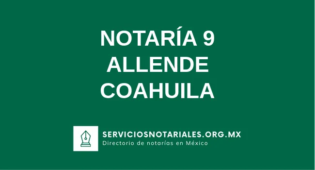 Notaría 9 de Hermosillo Sonora