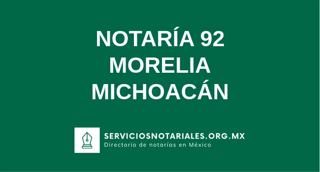 Notaría 92 de