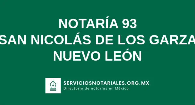 Notaría 93 de 