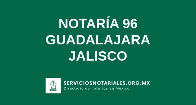 Notaría 96 de localidades(localidad) localidades(estado)