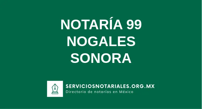 Notaría 99 de 