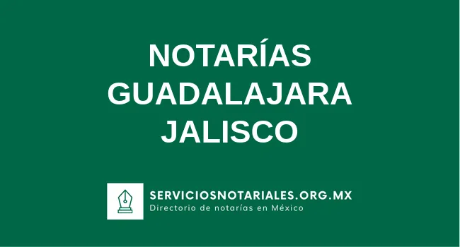Directorio de notarios de Guadalajara Jalisco