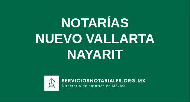 Directorio de notarios de Nuevo Vallarta Nayarit