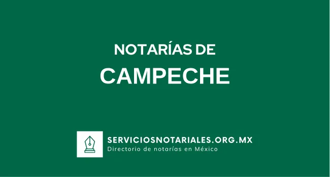 Directorio de notarios de Campeche
