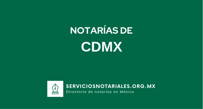 Directorio de notarios de Ciudad de México