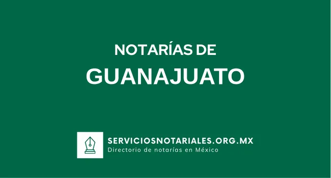 Directorio de notarios de Guanajuato