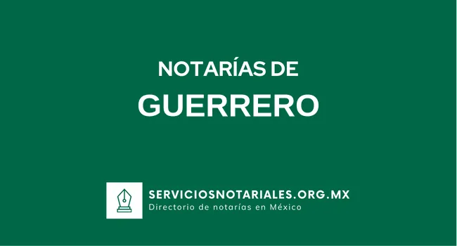 Directorio de notarios de Guerrero