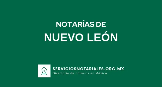 Directorio de notarios de Nuevo León