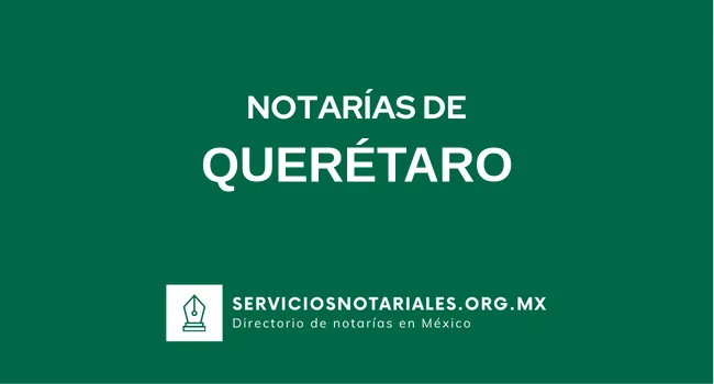 Directorio de notarios de Querétaro