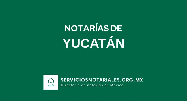 Directorio de notarios de Yucatán