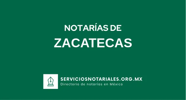 Directorio de notarios de Zacatecas